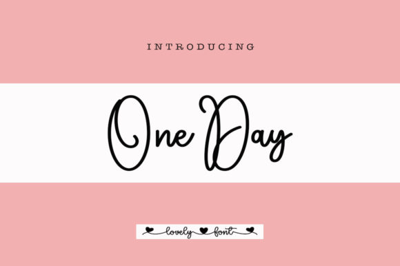 One Day Font