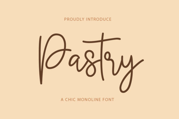 Pastry Font