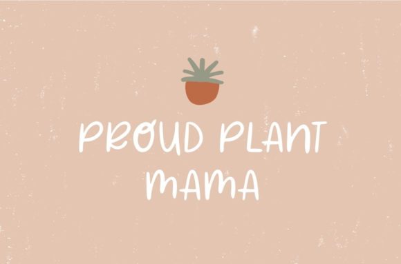 Plant Mama Font Poster 3