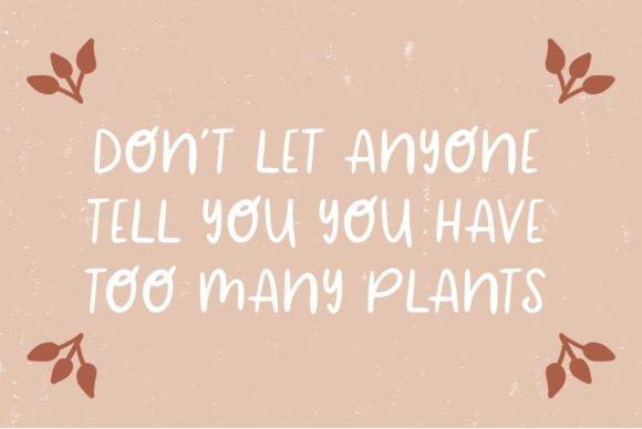 Plant Mama Font Poster 7
