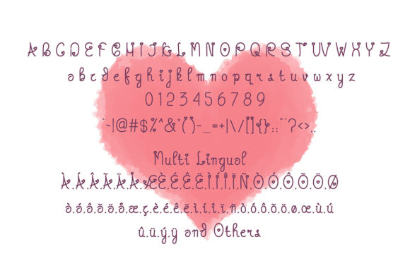 Princess Alamanda Font Poster 2