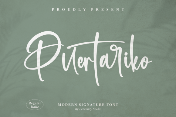 Puertariko Font Poster 1