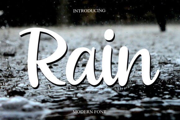 Rain Font