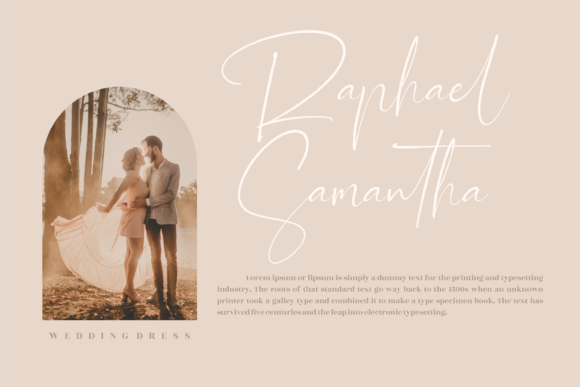 Renathalia Signature Font Poster 5