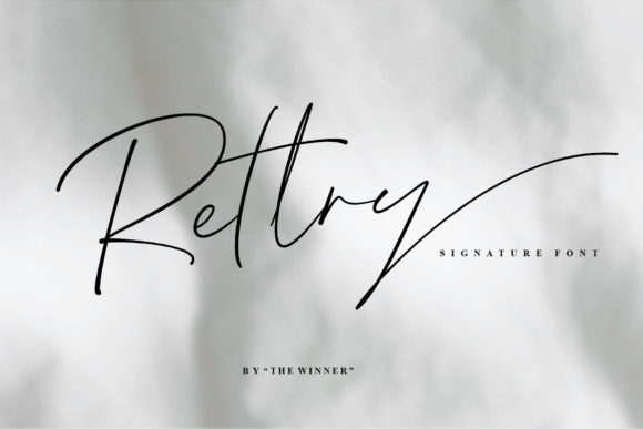 Rettry Font Poster 8