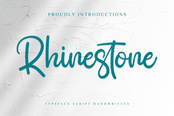 Rhinestone Font