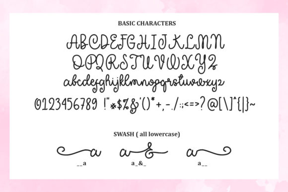 Safe Love Font Poster 5