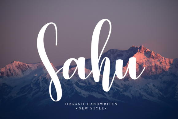 Sahu Font Poster 1