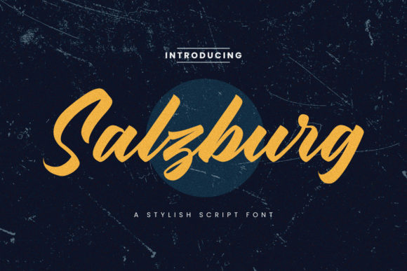 Salzburg Script Font