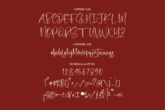 Semilya Fontera Font Poster 13