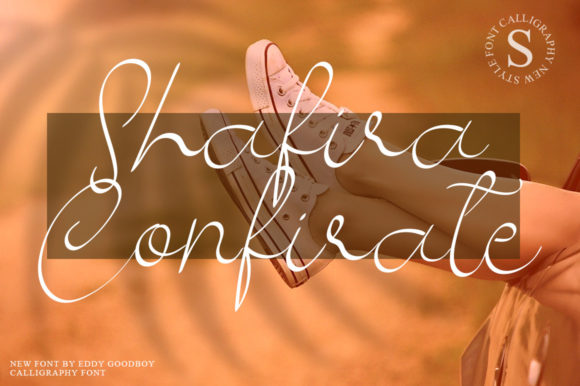 Shafira Confirate Font Poster 1