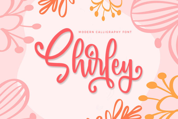 Shirley Font Poster 1