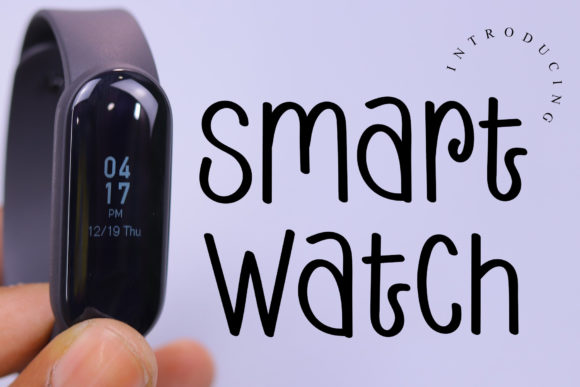 Smart Watch Font