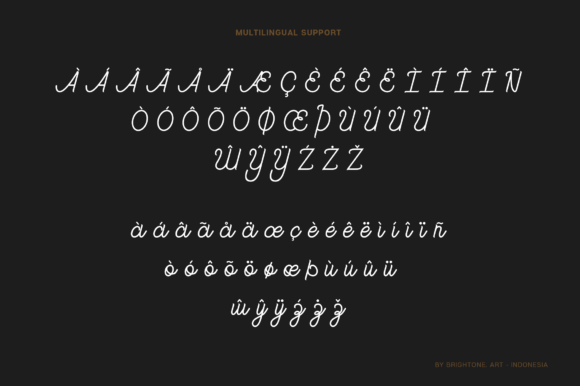 Smooth Bothniar Font Poster 4