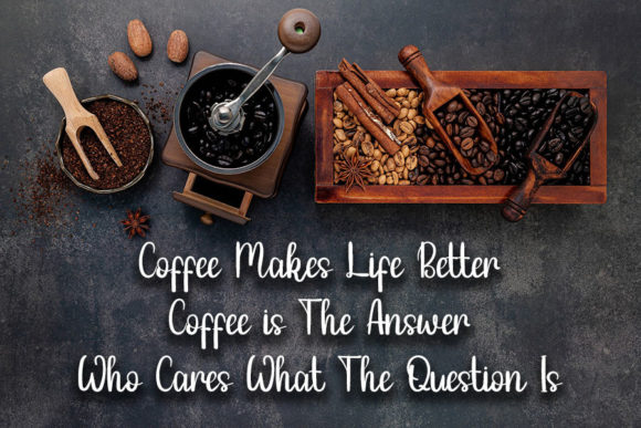 Special Coffee Font Poster 4