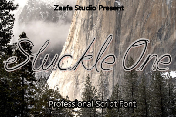 Stuckle One Font Poster 6