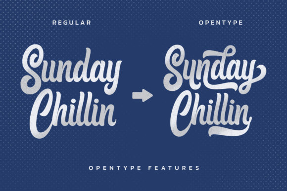 Sunday Chillin Font Poster 2