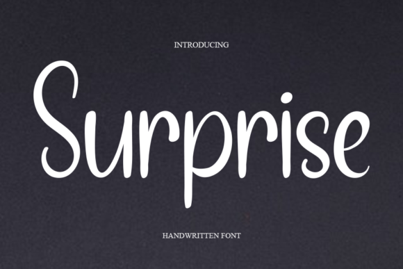 Surprise Font Poster 1