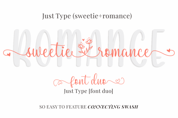 Sweetie Romance Font Poster 2