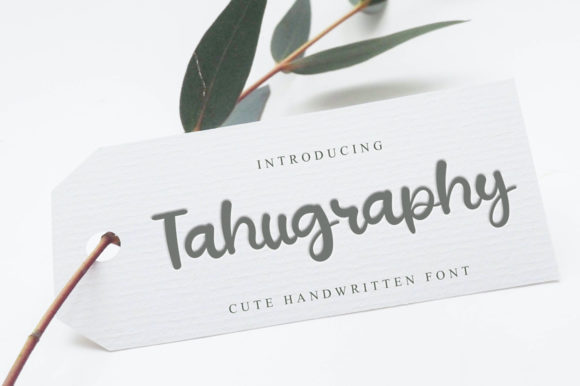 Tahugraphy Font