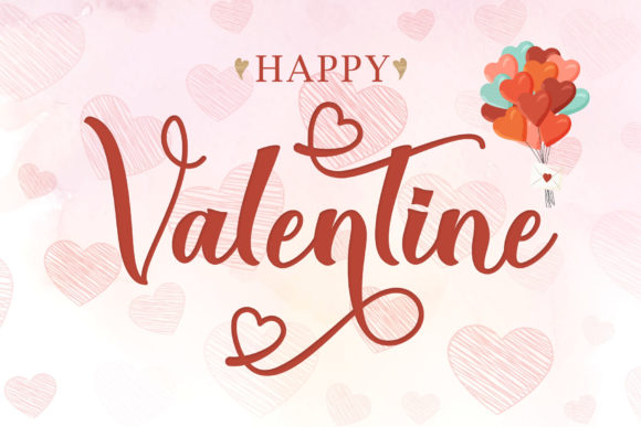 Thanks Valentine Font Poster 2