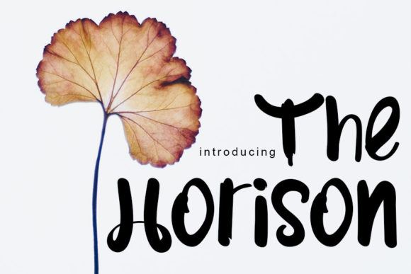 The Horison Font