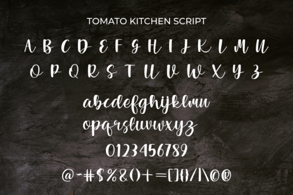 Tomato Kitchen Duo Font Poster 10