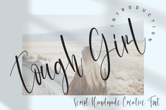 Tough Girl Font Poster 1