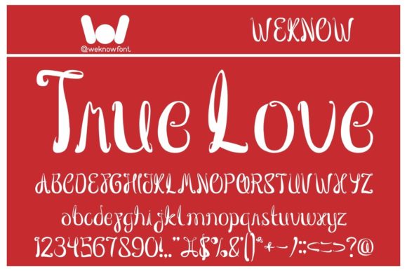 True Love Font