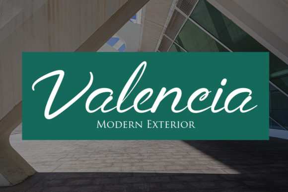 Valencia Font Poster 3