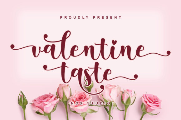 Valentine Taste Font