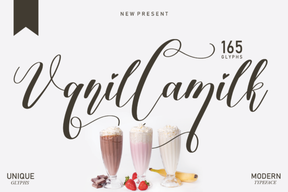 Vanilla Milk Font