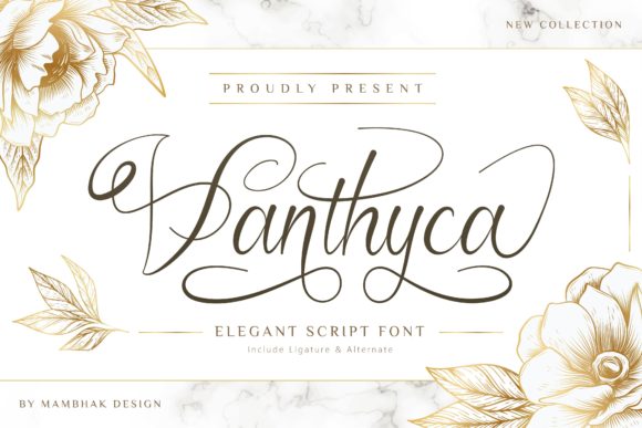 Vanthyca Font Poster 1