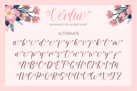 Verlin Font Poster 7