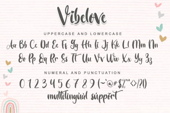 Vibelove Font Poster 6