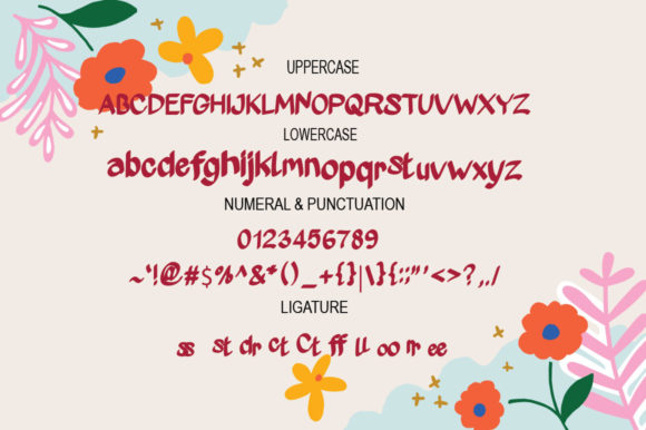 Welcome December Font Poster 5