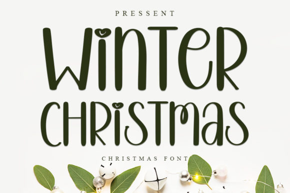 Winter Christmas Font Poster 1