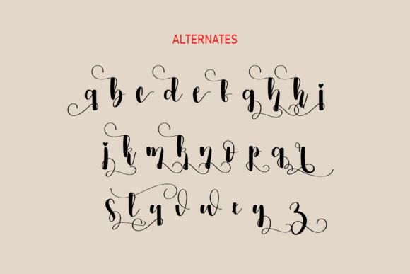 Winterlove Font Poster 7