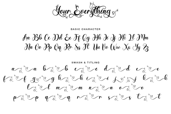 Your Everything Font Poster 7