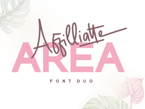 Affilliatte Area Font