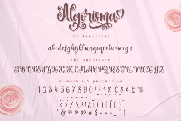 Algorisma Font Poster 8