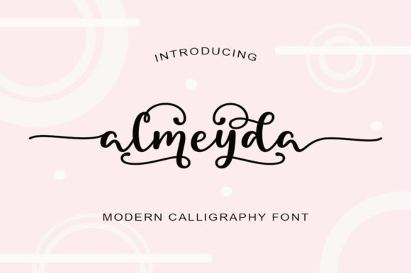 Almeyda Font Poster 1