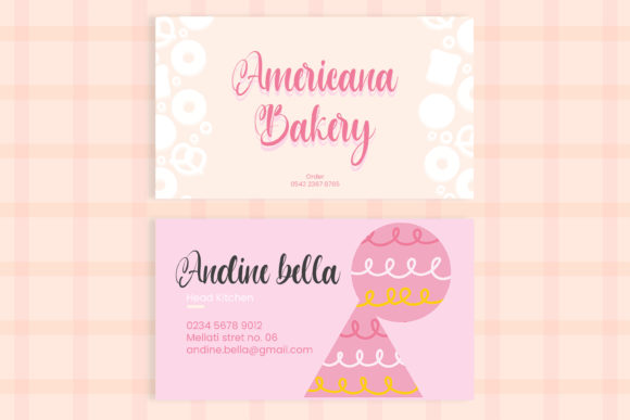 Americana Bakery Font Poster 2