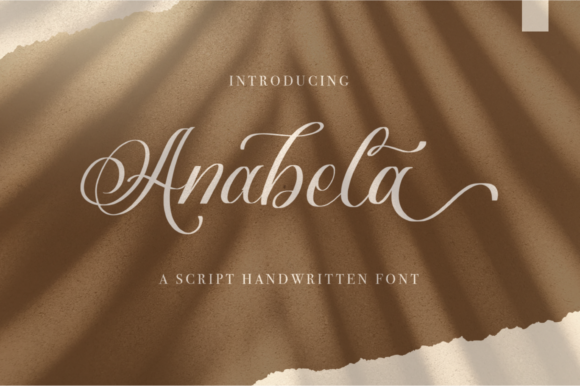 Anabela Font Poster 1