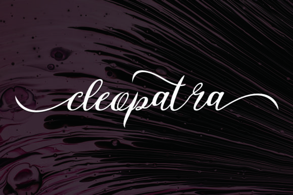 Anastasia Script Font Poster 7