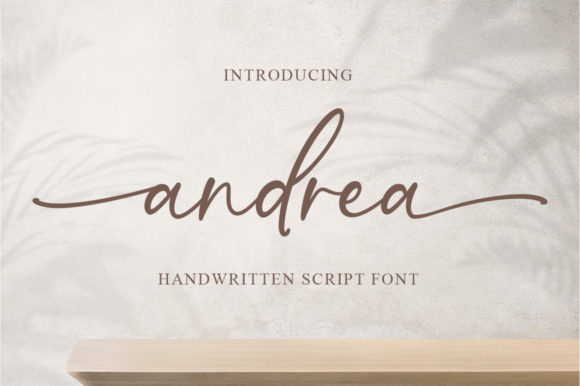 Andrea Font Poster 1