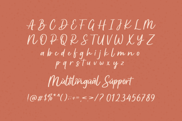 Apricotsy Font Poster 9