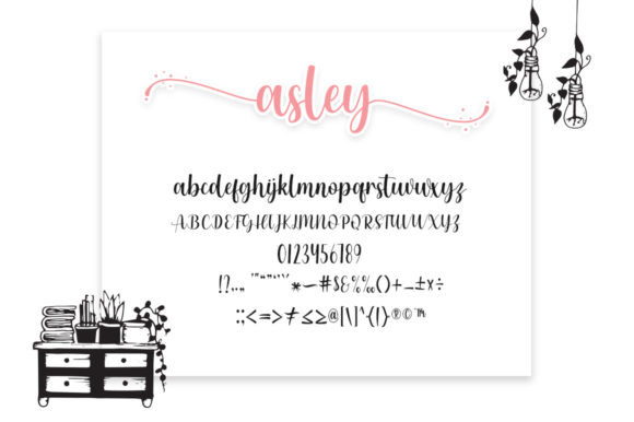 Ashley Marie Font Poster 8