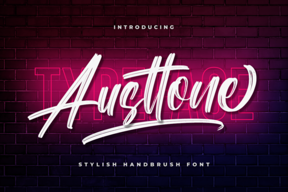 Austtone Font Poster 1