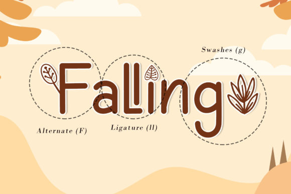 Autumn Ceria Font Poster 6